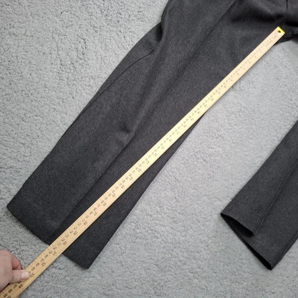 Vintage Levis 517 Bootcut Pants Dacron Polyester Black Gold Label Mens 44x32 USA